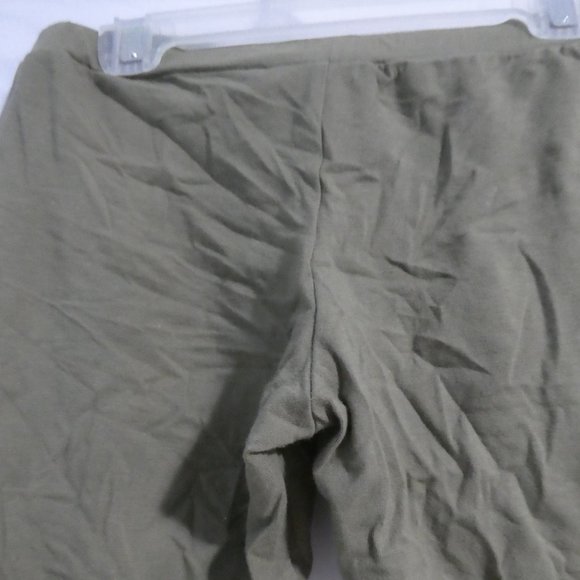 AQUA ROSE | small | Casual Olive Green Leggings - Picture 11 of 16